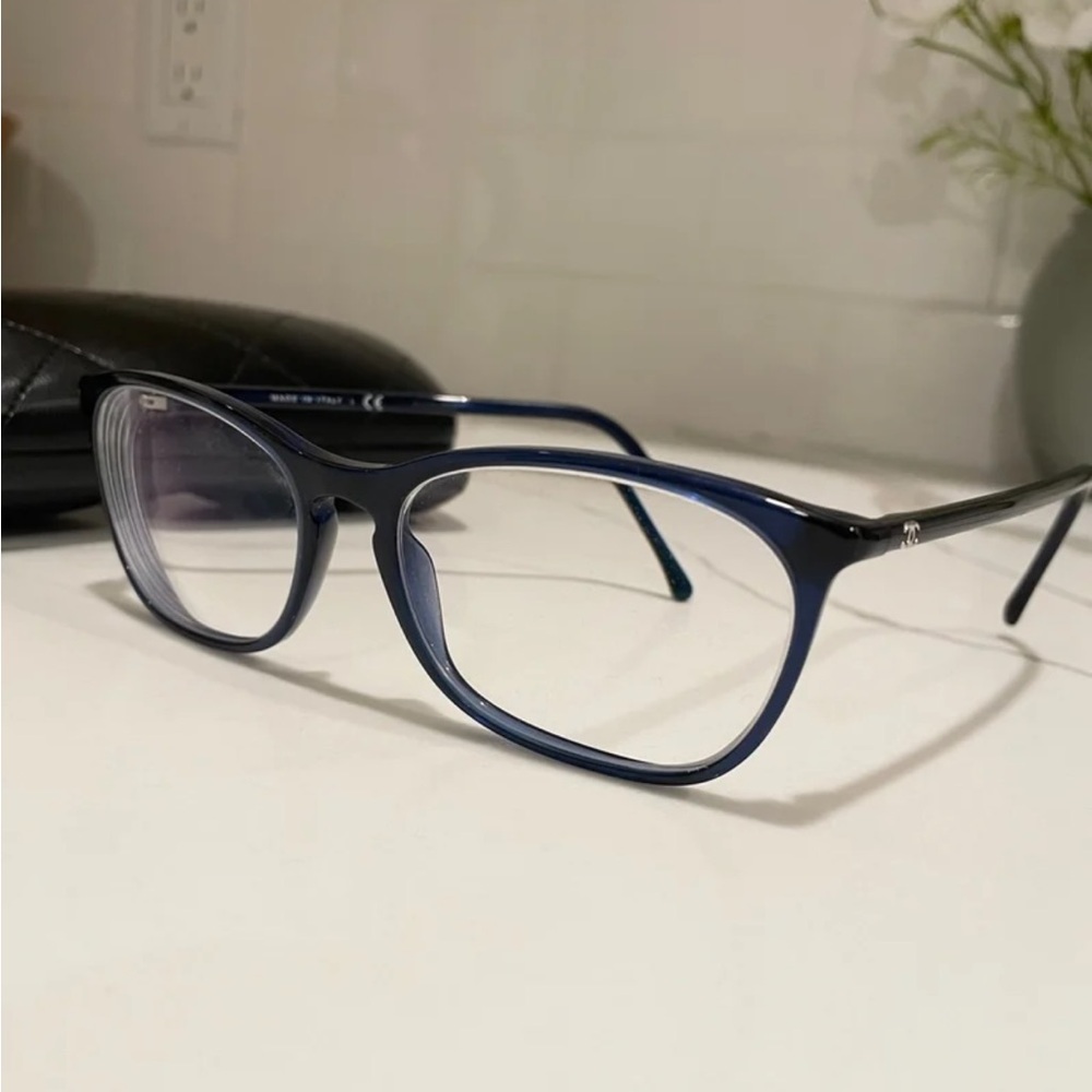 Chanel Blue Frame Eyeglasses 3281 C.503 54MM